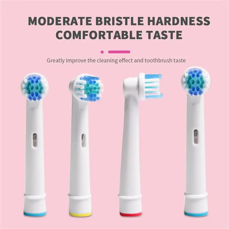 8pcs/12pcs Toothbrush Head Soft Hair Ultrasonic Whitening Electric