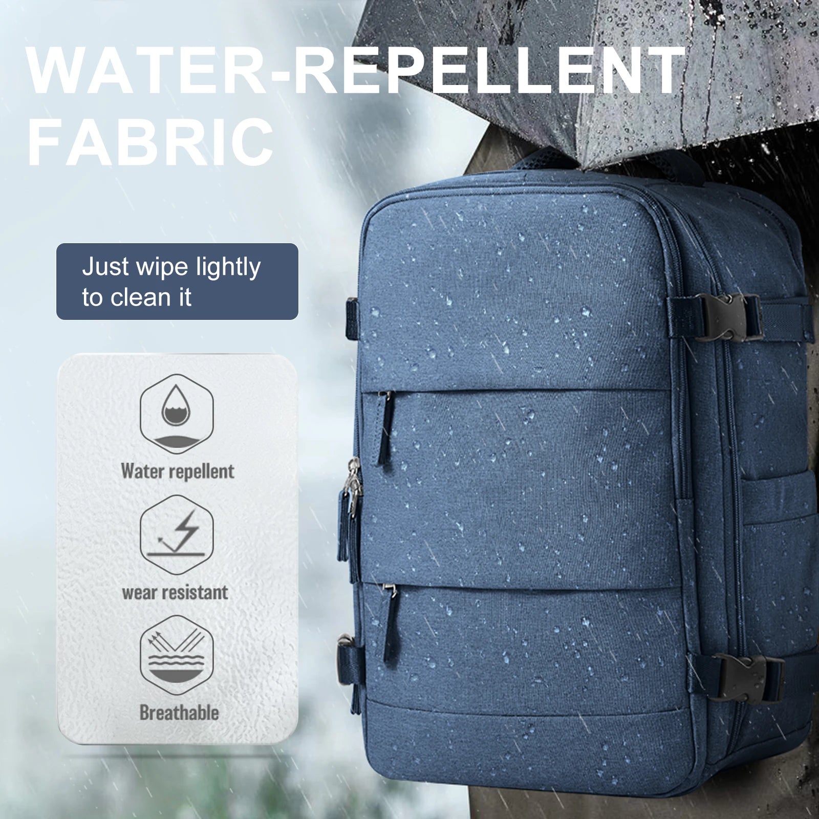 Travel Backpack Short Distance Airplane Ryanair Cabin Bag 40x20x25