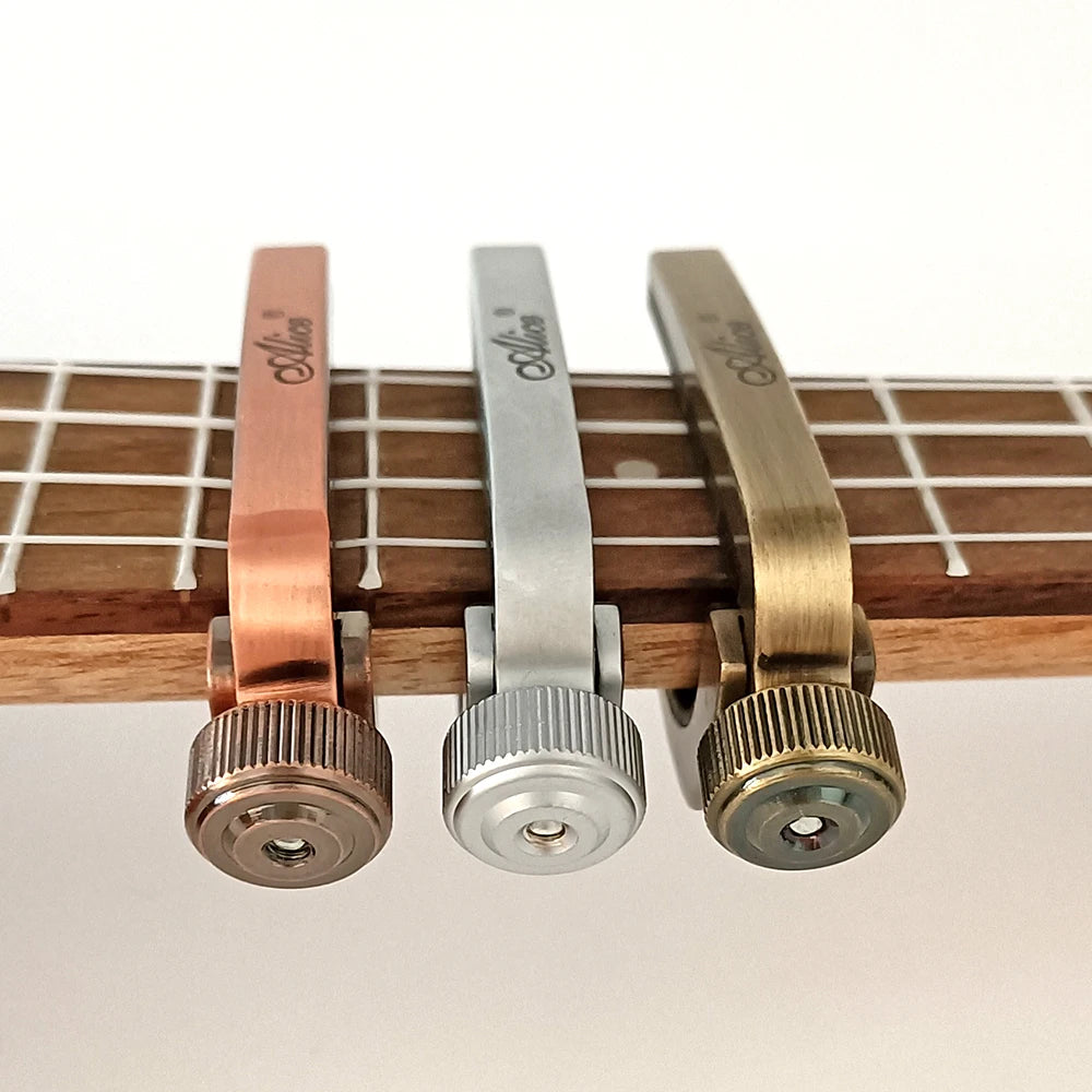 Alice Guitar Capo Adjustable Roller Metal Perfect Quick Change Tune