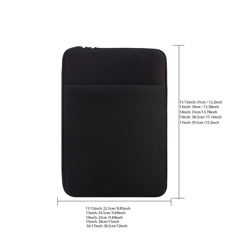 Laptop Inner Bag 11/13/14/15/16/17 Inch Computer Bag Protective Cover,