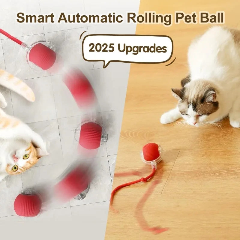 Cat Interactive Ball Training Self-moving Kitten Electric Cat Ball