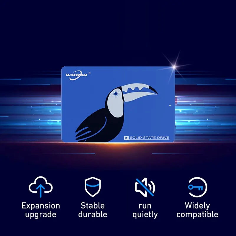 WALRAM SSD 1TB SATA3 2.5 Inch SSD 512gb 120GB 128GB 240GB 256GB 500GB