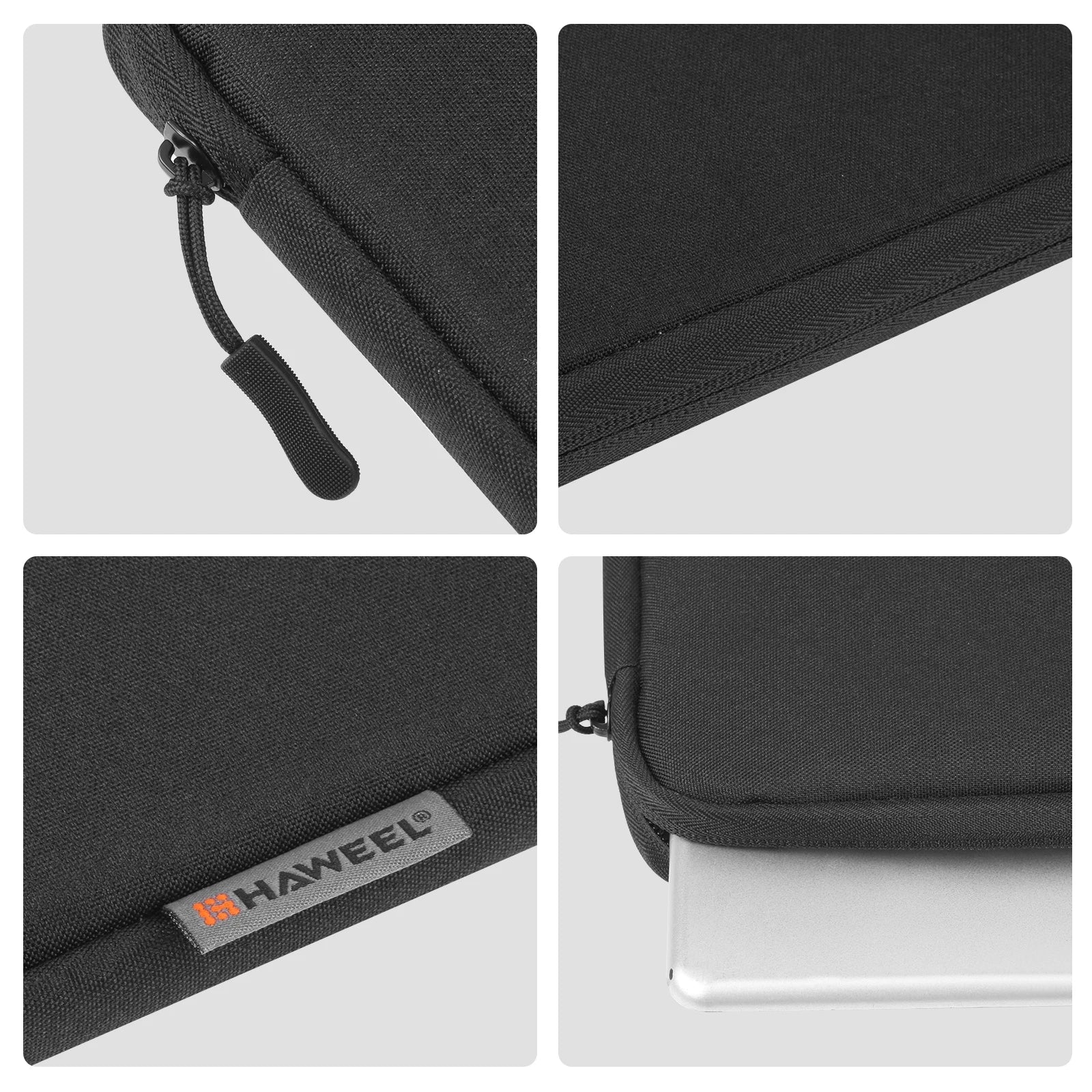 HAWEEL 16 15 13 inch Laptop Sleeve Case Zipper Briefcase Bag for