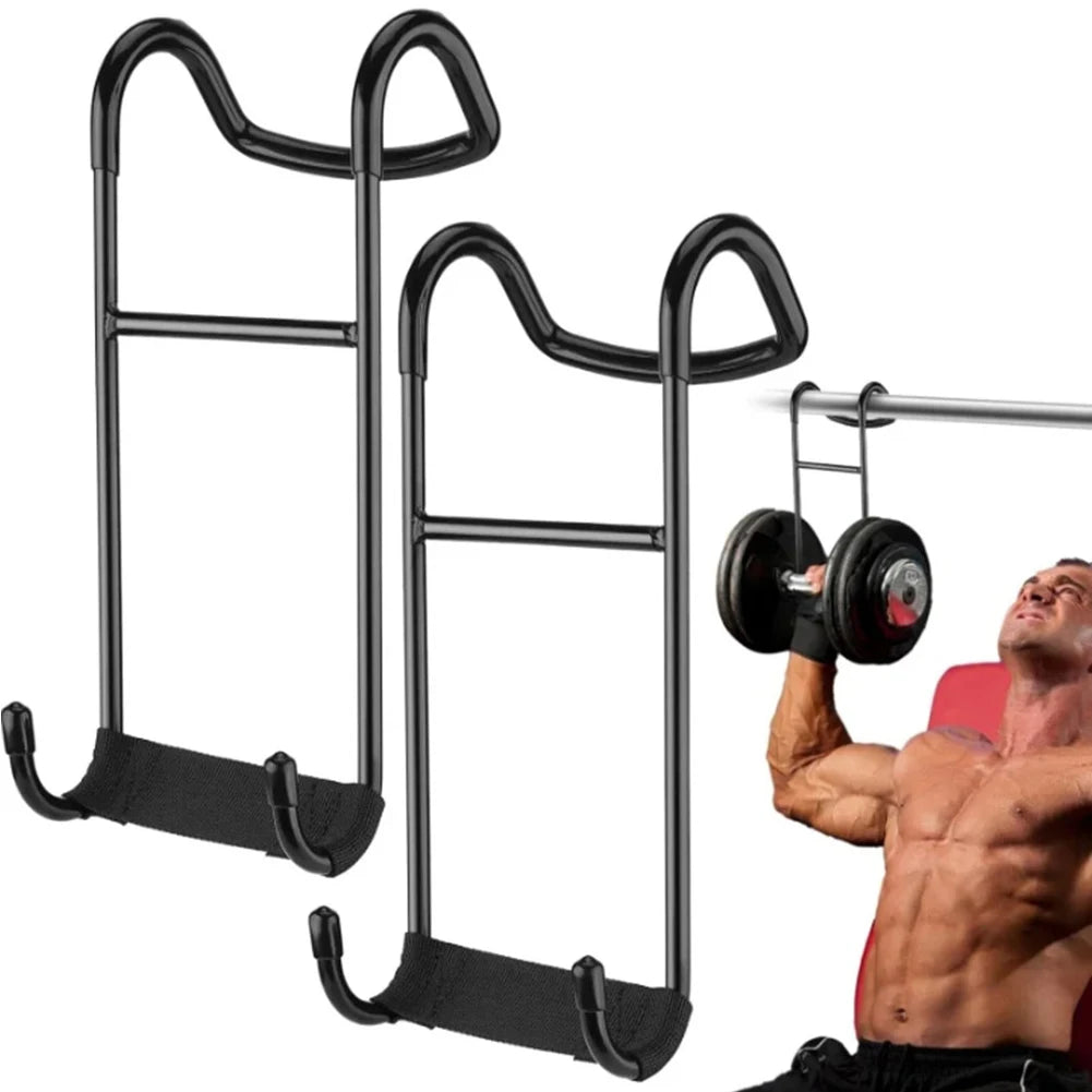 Dumbbell Spotter Hooks Hold Up 225LB Heavy Duty Dumbbell Hooks Heavy