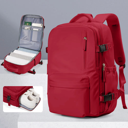 Airplane Approved Backpack for Women Travel Backpack Large Capacity