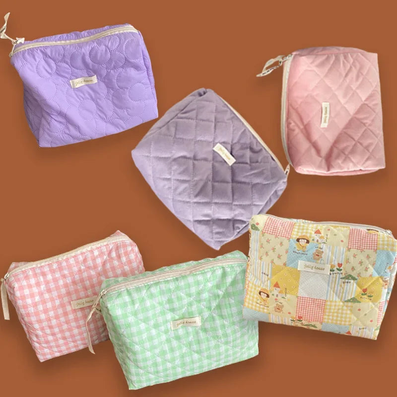 Large Capacity Women's Cosmetic Bags Cases Casual Ladies Small Storage