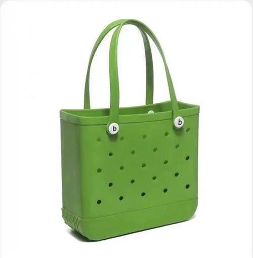 M/L/XL Beach Bag Fashion EVA Waterproof Rubber Picnic Storage Basket