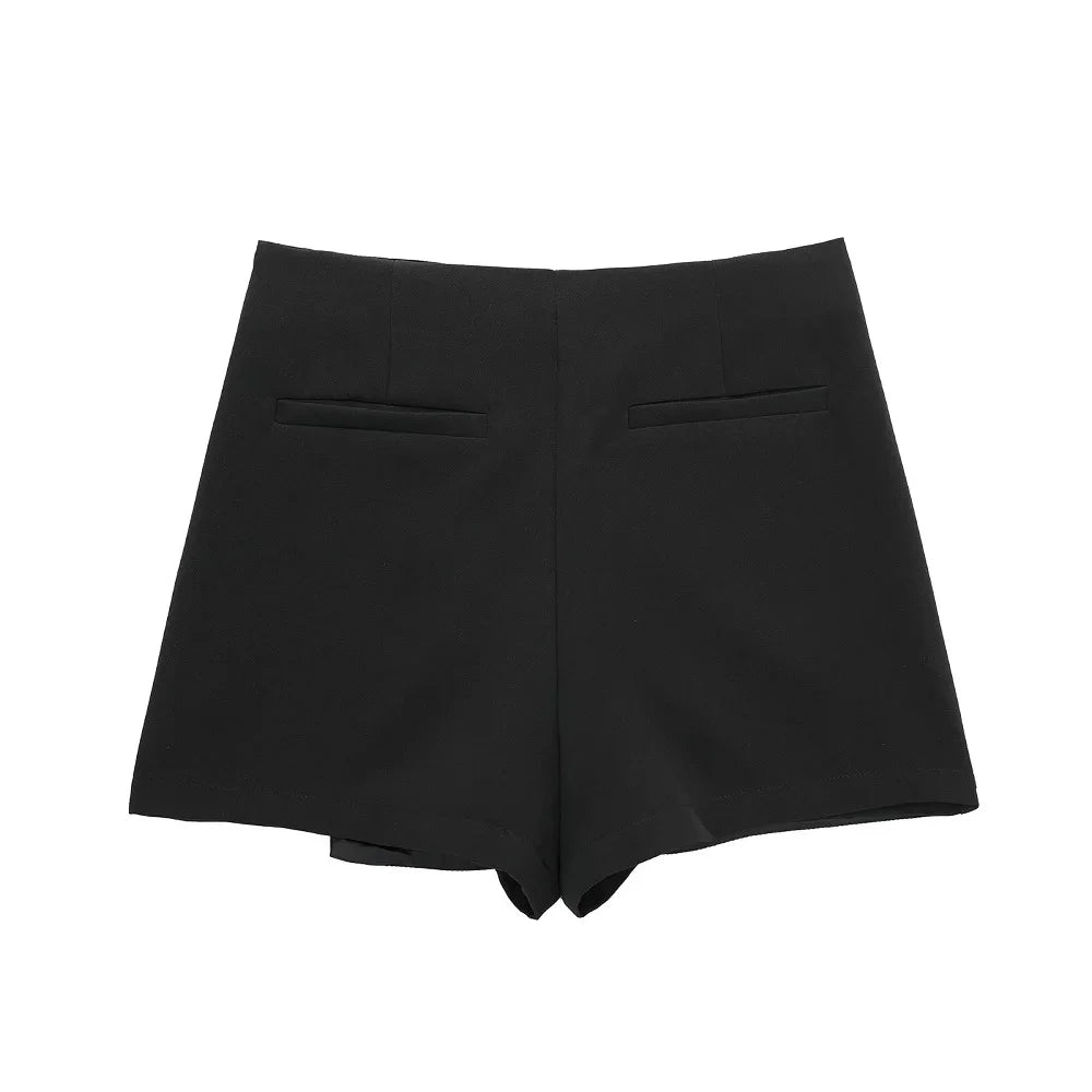 MUJER Woman Shorts Skirts Asymmetric High waist Shorts Skirts for