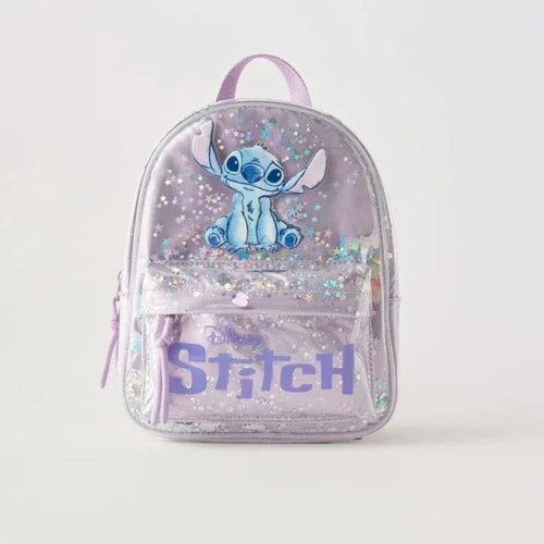 Disney 2025 New Cartoon Plush Doll Shoulder Bag Sweet and Cute Stitch