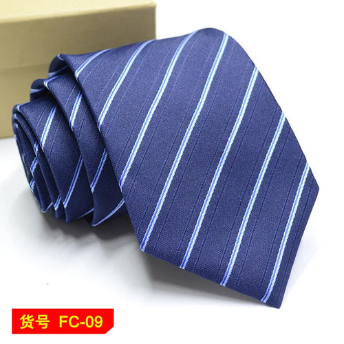 67 Styles Men's Ties Solid Color Stripe Flower Floral 7-8cm Jacquard