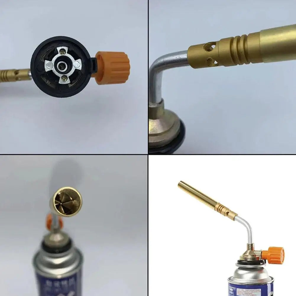 2024 Welding Gas Flame Gun Butane Burner Brazing Flamethrower Heat