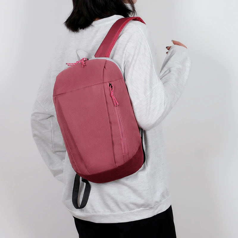 1PC Ladies Sports Travel Mini Backpack Leisure Simple Ultra Light