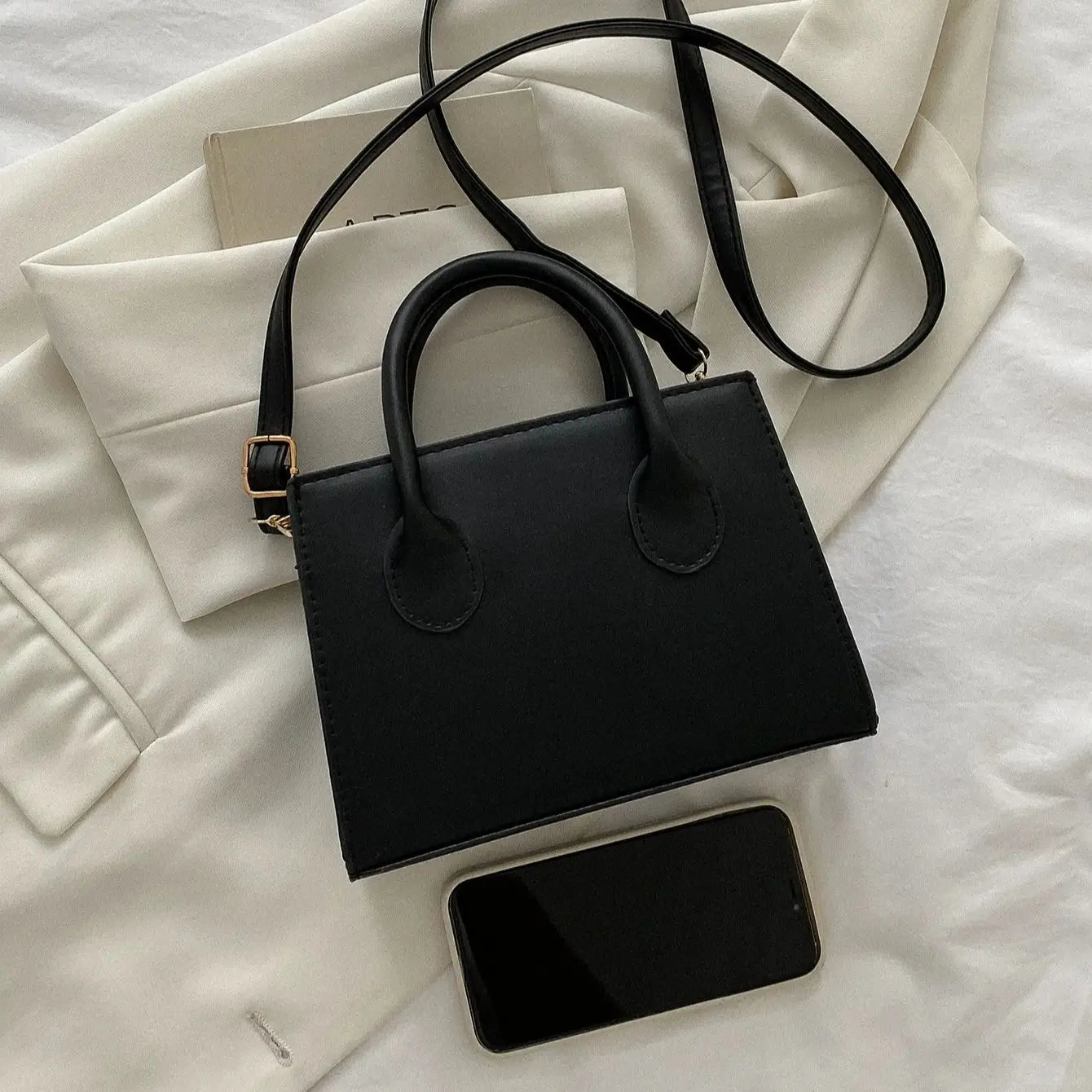 PU Leather Casual Crossbody Bags for Women Ladies Luxury Designer Tote