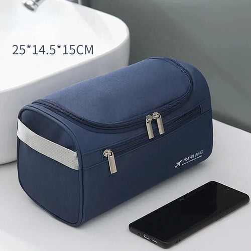Leather Toiletry Bag for Men Women Dopp Kit Mens Hanging Toiletry Bag