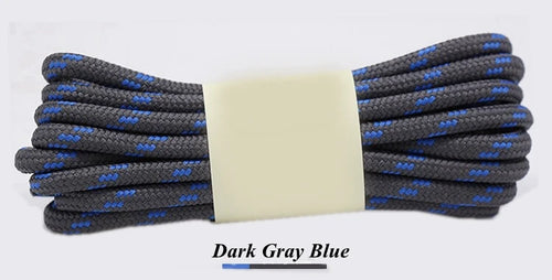 1Pair Round Shoelaces Durable Polyester Shoelace Outdoor Boots