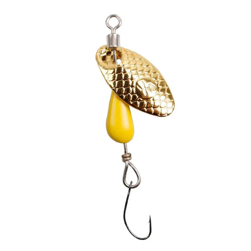 2Pcs Spinner Spoon Metal Bait Fishing Lure 5.5cm/2.8g Sequins Long