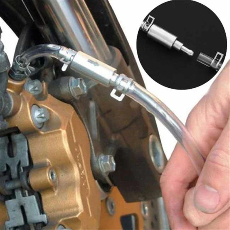 Car Clutch Brake Bleeder Hose Hydraulic Clutch One Way Valve Tube