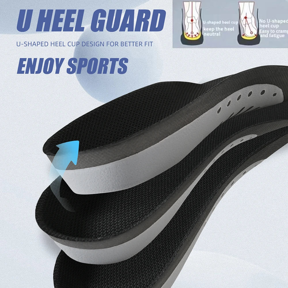 1 Pair Plantar Fasciitis Orthotic Shoe Inserts Arch Support Gel
