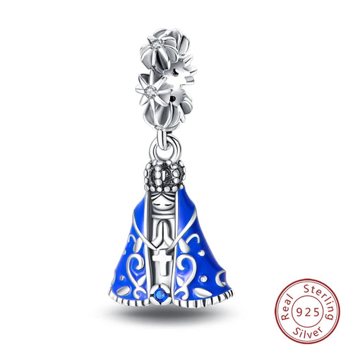 925 Sterling Silver Chameleon Luminous Firefly Butterfly Charms Beads