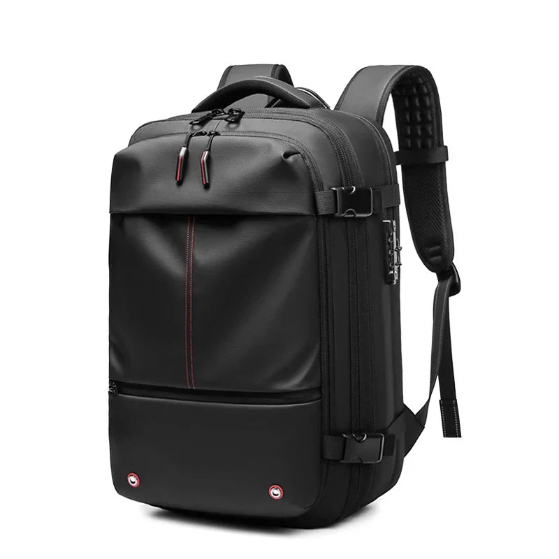 Travel Men 17.3 inch Laptop Backpack vacuum compression Backpack