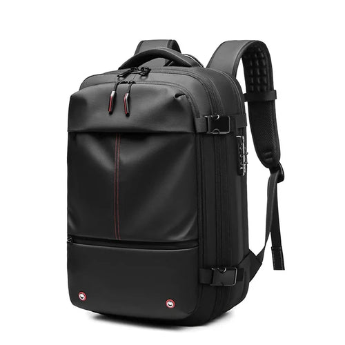 Travel Men 17.3 inch Laptop Backpack vacuum compression Backpack