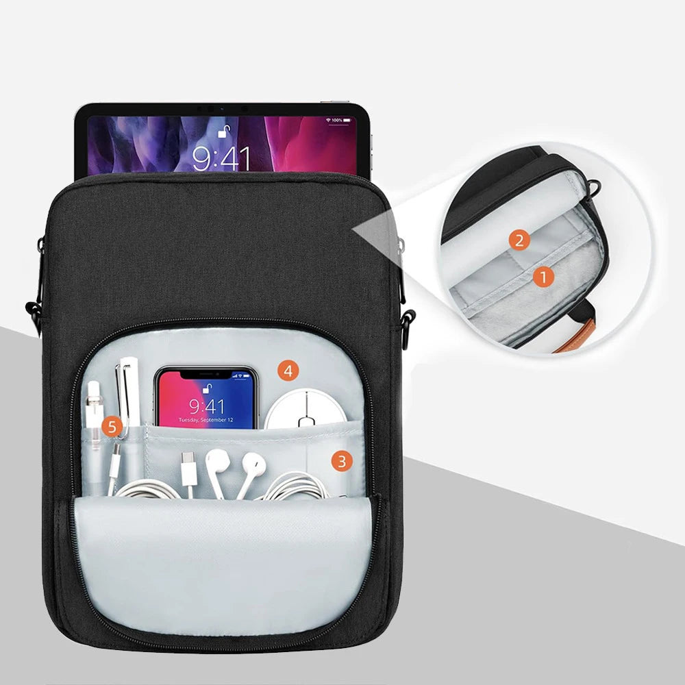 Tablet Shoulder Sleeve Bag For IPad Air Pro 12.9in IPad Air 10.9 in