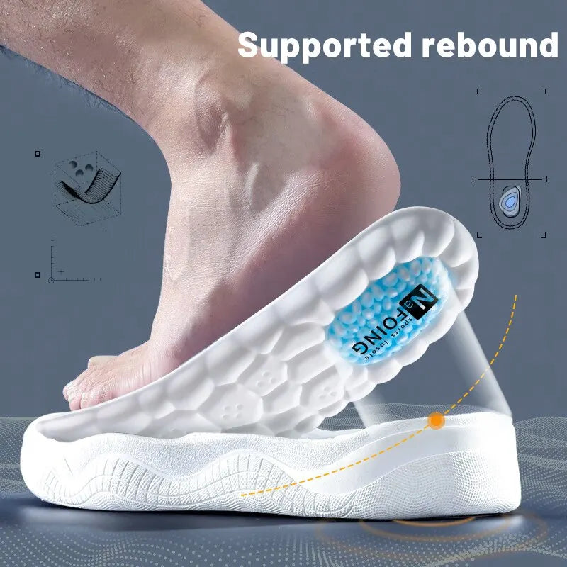 1 Pair Premium Sports Insoles for Shoes Soft Breathable