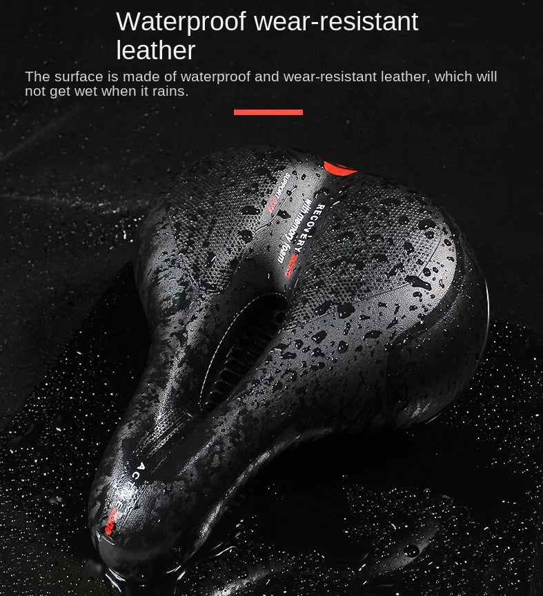 Hollow Breathable Bicycle Saddle Men Women MTB Road Bike Saddle Shock