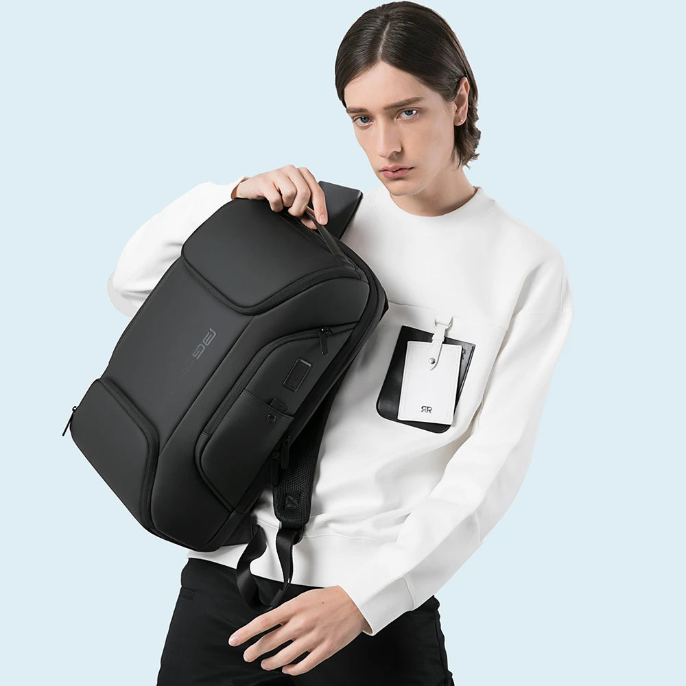 BANGE Business USB Charging Smart Backpacks Fits 15.6 Inch Laptop