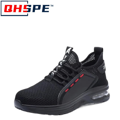 Work Sneakers Steel Toe Shoes Men Safety Shoes Puncture-Proof Work