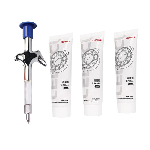 Bicycle Aluminum Grease Gun Aluminum Alloy MTB Bike Ball Bearing Hub