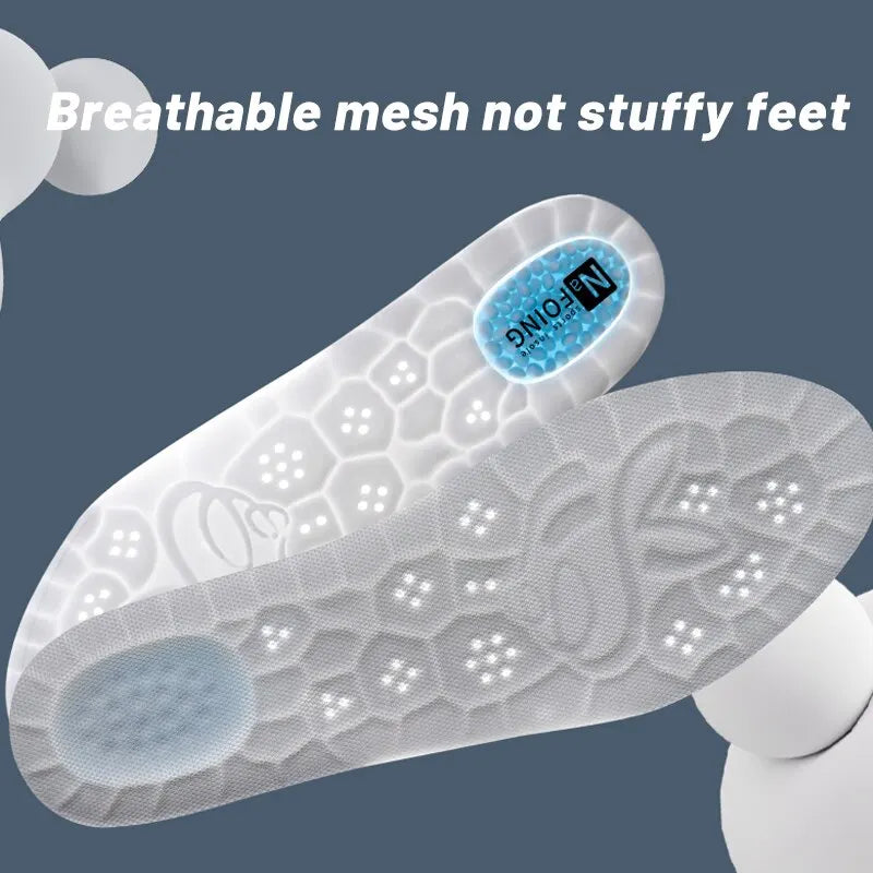 1 Pair Premium Sports Insoles for Shoes Soft Breathable