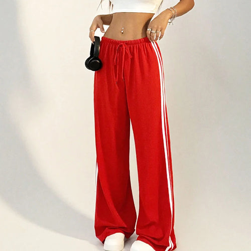 New Versatile Women's Pants Summer Streetwear Basic Straight Loose
