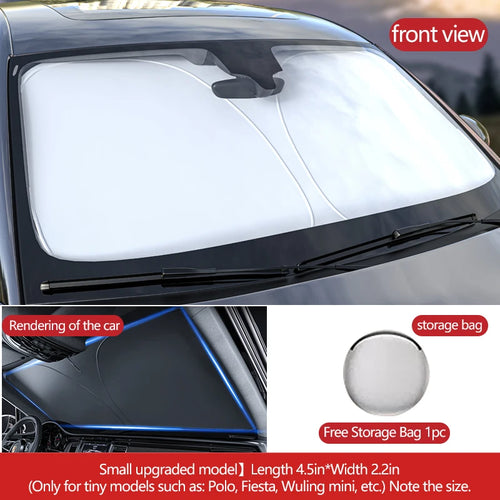 Car Sunshade UV reflection Windshield Umbrella Front Sun Shade Parasol