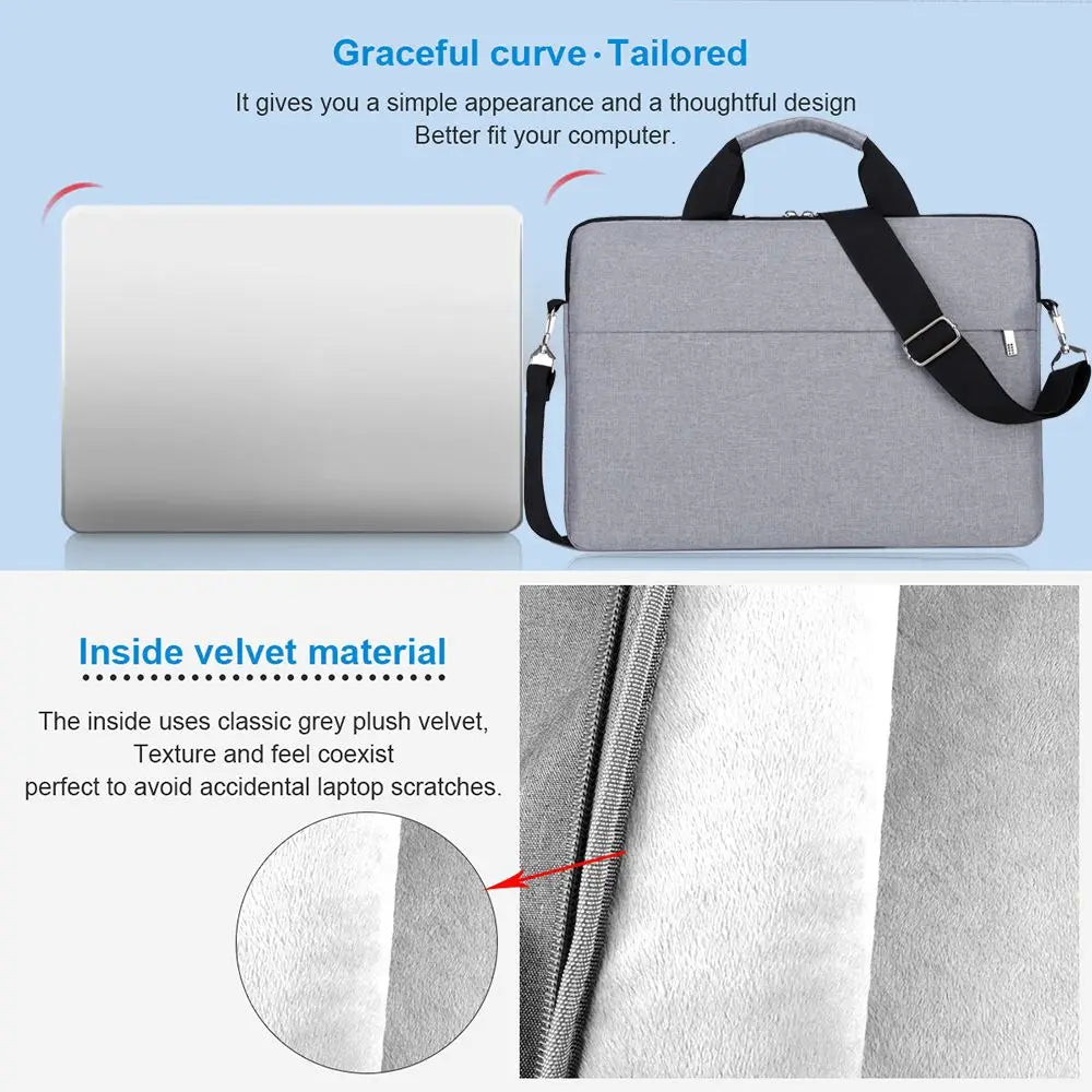 13.3 14 15.6 inch Ultra Thin Laptop Handbag Sleeve Case Notebook Cover