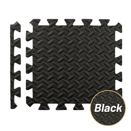 4~20Pcs Puzzle Fitness Mat, Eva Interlocking Foam Floor Tiles for Home