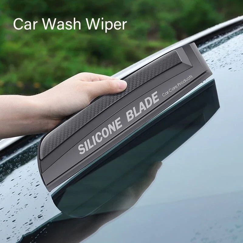 Non-Scratch Soft Silicone Handy Squeegee Car Wrap Tools Water Window