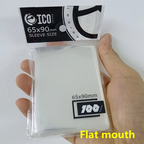 100Pcs 65X90mm Clear Card Sleeves TCG Trading Cards Protector Tarot
