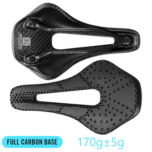 2024 RYET 3D Printed Saddle Ultralight Hollow Comfortable Full Carbon