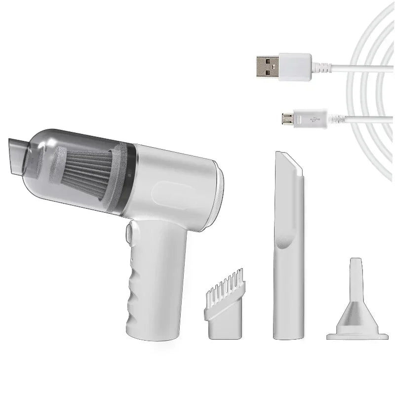 9000Pa Wireless Car Vacuum Cleaner USB Charging 1200mAh Portable