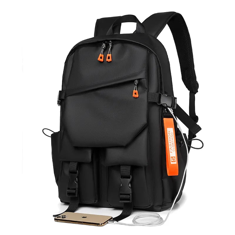 Luxury Men's Backpack High Quality 15.6 Laptop Backpack High-capacity