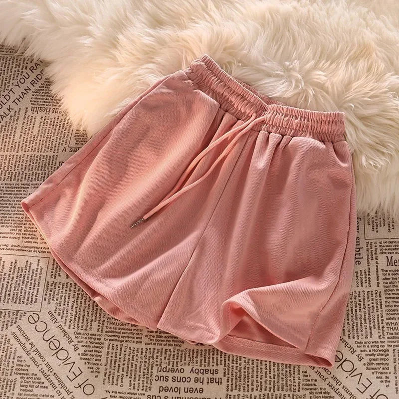 Casual shorts, wide-legged home shorts, women's summer and Korean