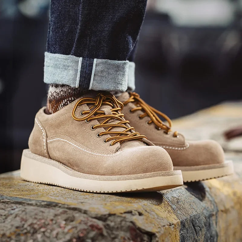 Maden Autumn Winter Shoes Men’s Work Ankle Boot Casual Shoes Outdoor
