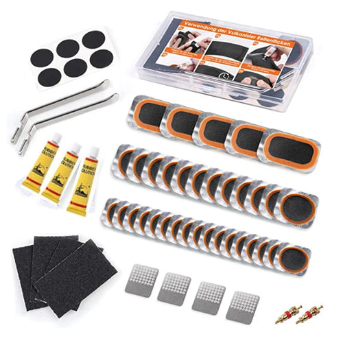 Bicycle Tire Repair Kit MTB Cycling Flat Tyre Repair Rubber Patch Glue