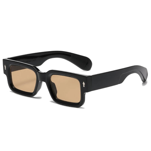 Fashion Retro Thick Leg Square Frame Sunglasses Men Women Popular