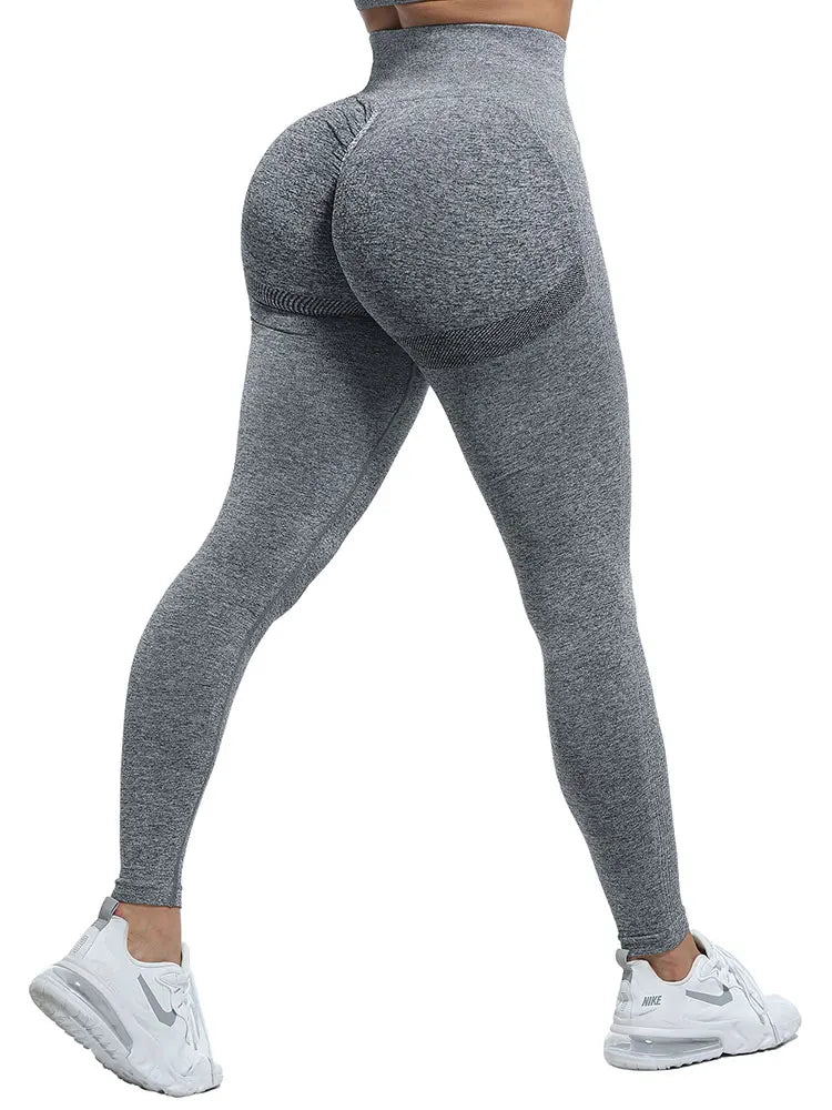 High Waist Fitness Leggings Women  Bubble Butt Legging Push Up
