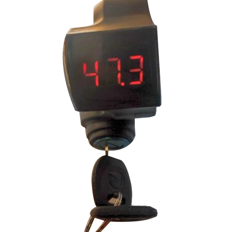Electric Bicycle Thumb Throttle Voltmeter Digital Voltage Display