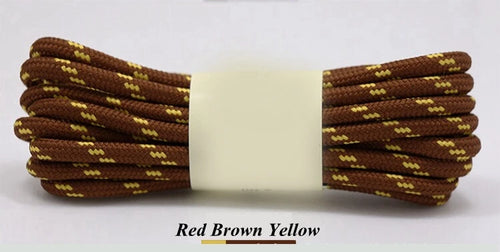 1Pair Round Shoelaces Durable Polyester Shoelace Outdoor Boots