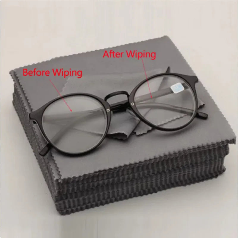 20pcs/lot Black Microfiber Cycling Sunglasses Eyeglasses Cleaning