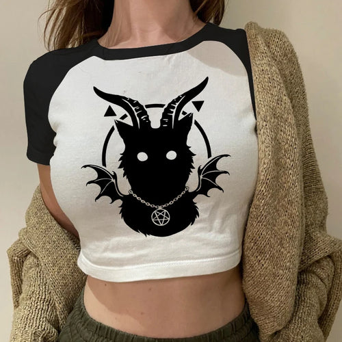2023 Sexy T Shirts Future Milf Star Fashion Women Crop Top Harajuku